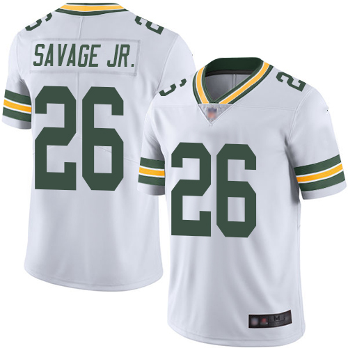 Women Green Bay Packers #26 Darnell Savage Jr White Limited Vapor Untouchable NFL jersey->chicago blackhawks->NHL Jersey